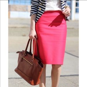 Apt. 9 Pink High Waisted Pencil Skirt size 8